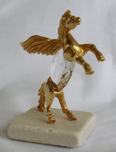 Mystical Flying Pegasus Made Handcrafted By Bjcrystalgifts with Swarovski Crystal